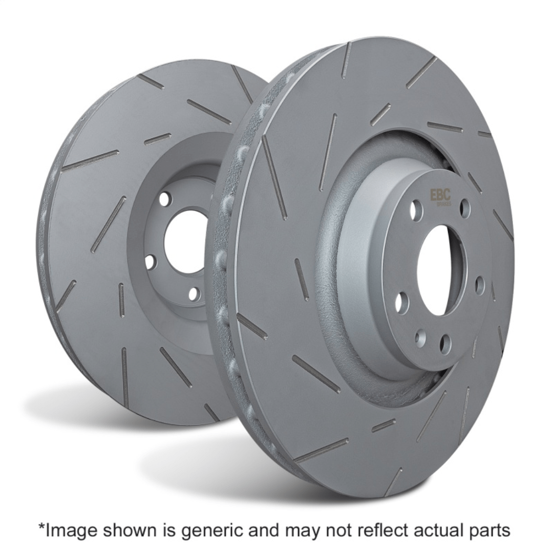 EBC Rear Slotted Rotors | 17 - 23+ Type R, FK8 & FL5, 23+ Integra Type S DE5 - Unity Performance