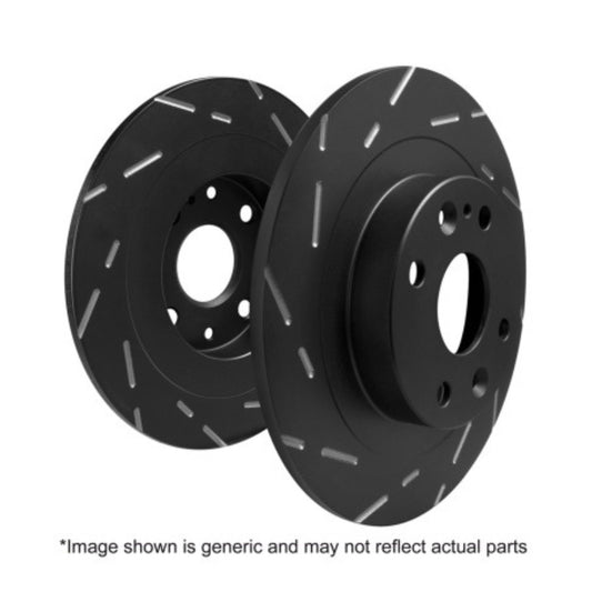 EBC Rear Slotted Rotors | 17 - 23+ Type R, FK8 & FL5, 23+ Integra Type S DE5 - Unity Performance