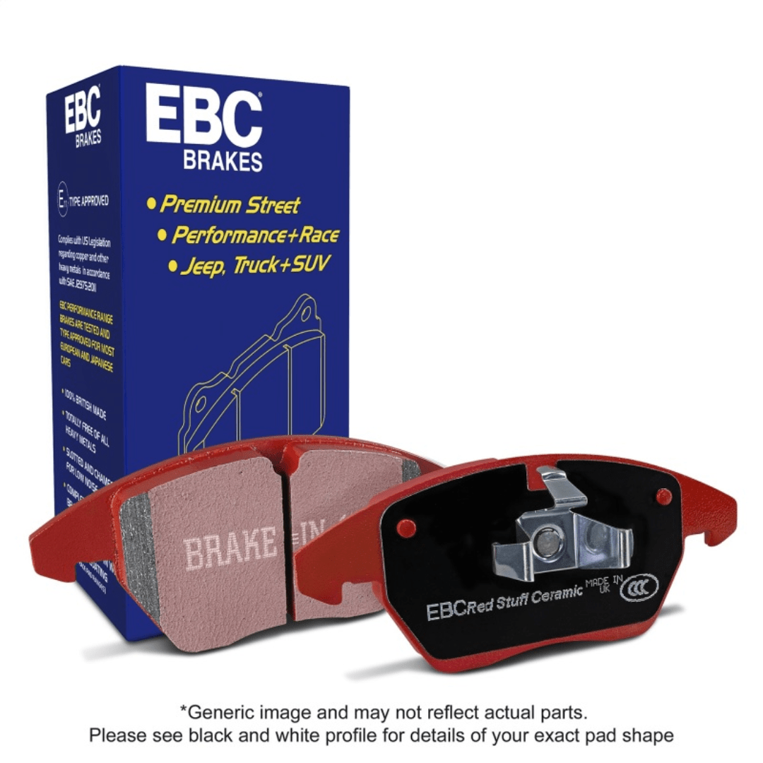 EBC Redstuff Front Brake Pads | 22+ Civic Si, 23+ Integra Base - Unity Performance