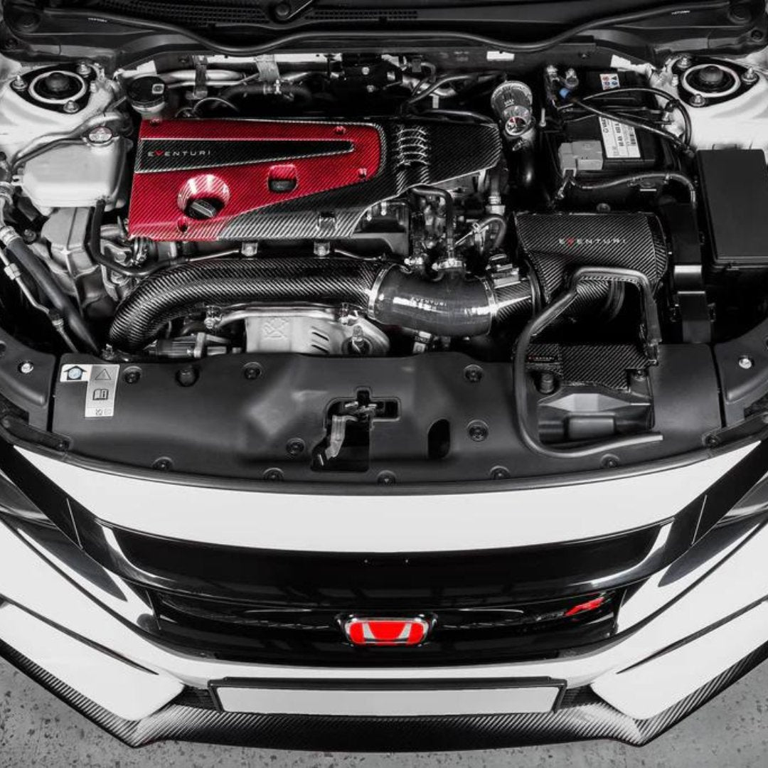 Eventuri Carbon Kevlar Engine Cover | 17-23+ Type R FK8 & FL5, 23+ Int ...