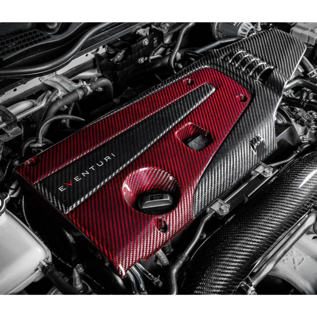 Eventuri Carbon Kevlar Engine Cover | 17 - 23+ Type R FK8 & FL5, 23+ Integra Type S DE5 - Unity Performance