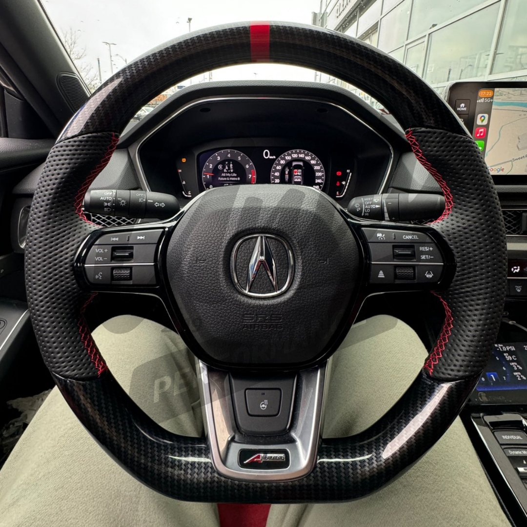 Flat - Bottom Steering Wheel | 22+ Civic, 23+ Integra - Unity Performance