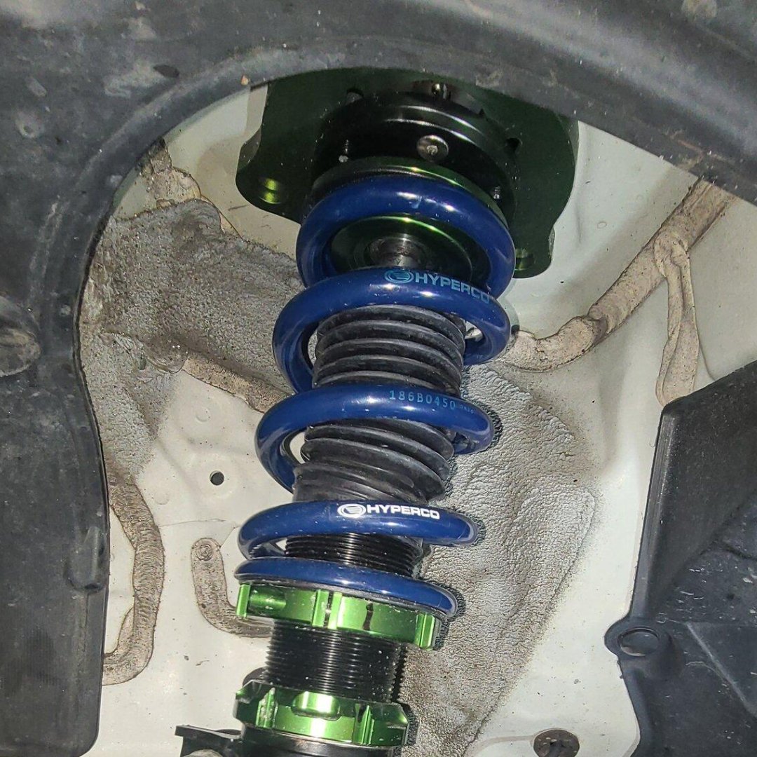 Ftune Spring Fortune Auto 500 Coilover Kit (Hyperco Springs) | 17 - 21 Civic Type R ...