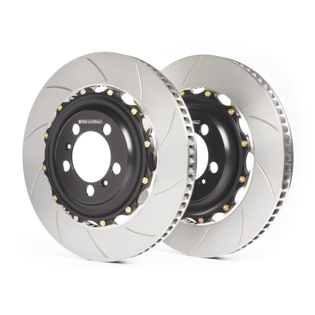 Girodisc 2-piece Slotted Rear Rotors | 17-23+ Type R FK8 & FL5, 23+ In ...