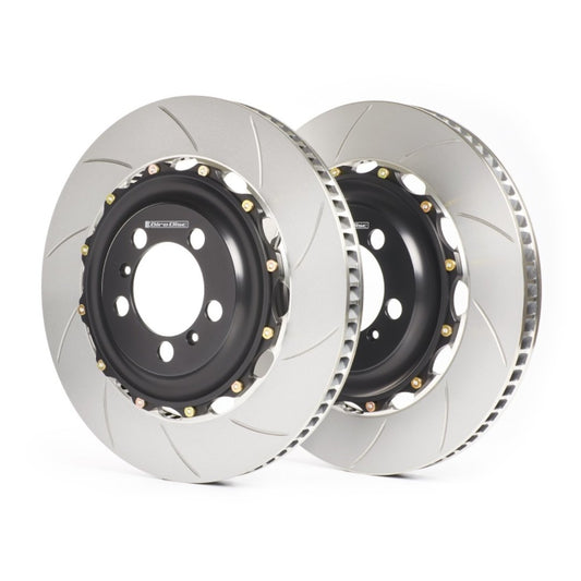 Girodisc 2 - piece Slotted Rear Rotors | 17 - 23+ Type R FK8 & FL5, 23+ Integra Type S DE5 - Unity Performance