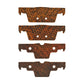 HEL Carbon Fiber Brake Pad Shims | 16 - 23+ Civic Type R FK8 & FL5, 23+ Integra Type S DE5 - Unity Performance