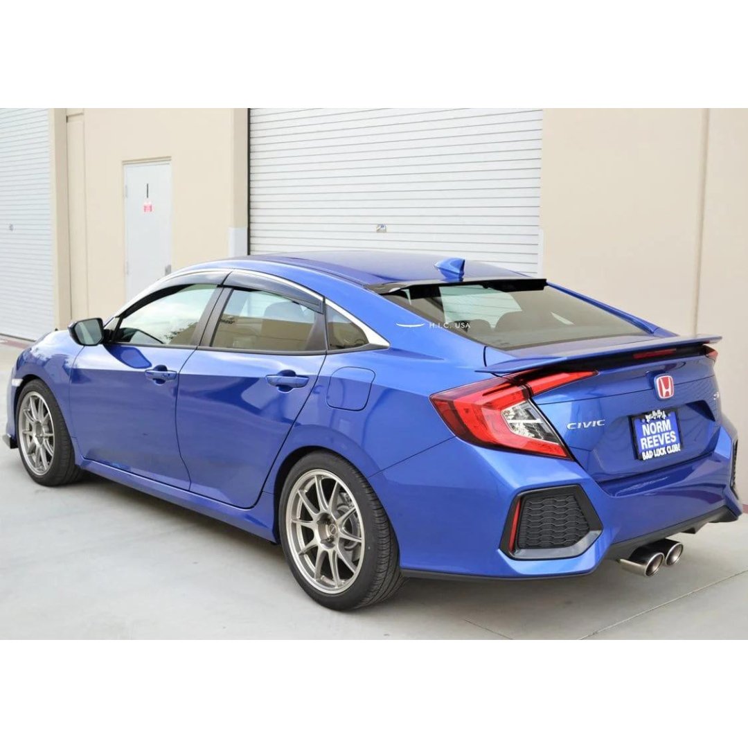 HIC USA Rear Visor / Spoiler | 16 - 21 Civic Sedan - Unity Performance