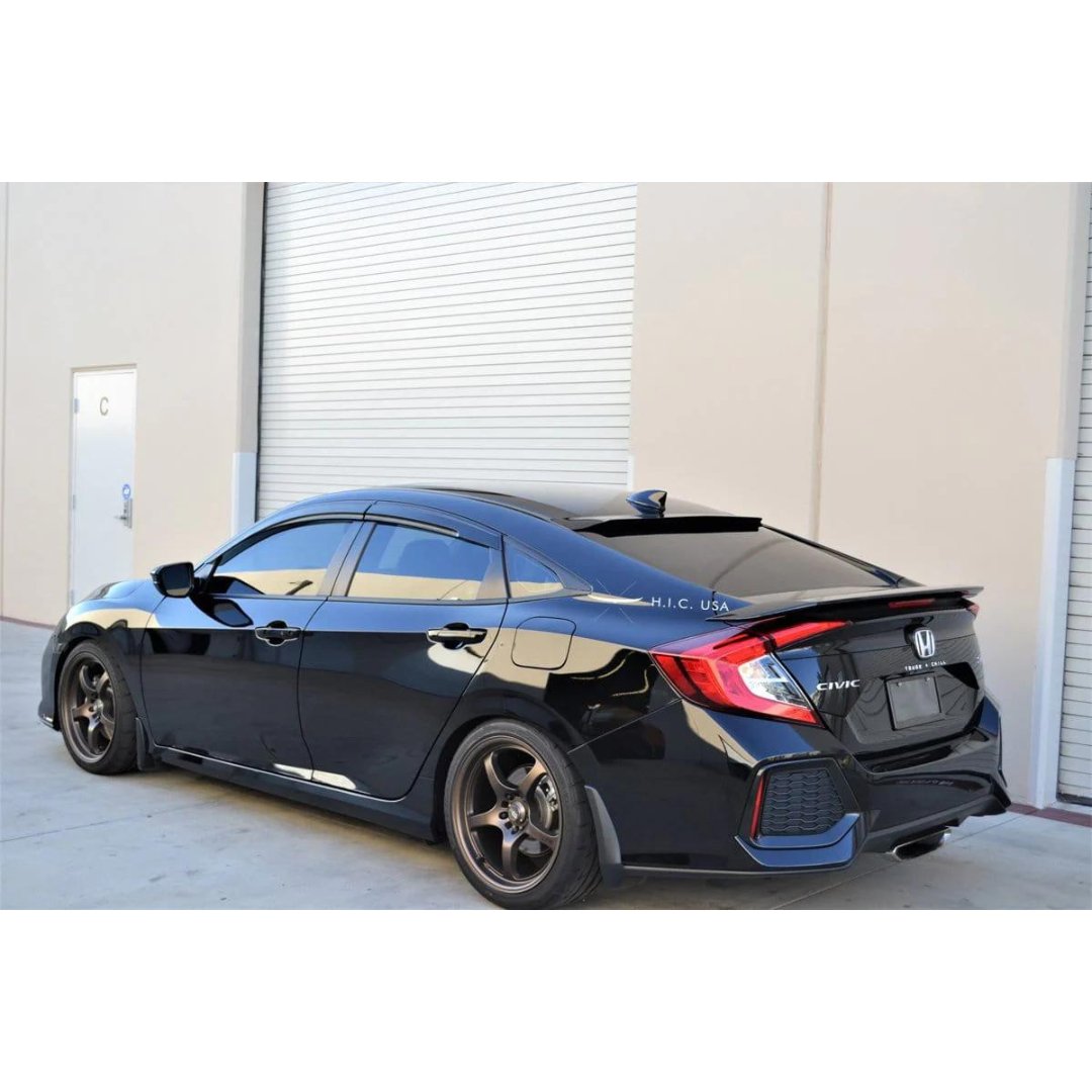 HIC USA Rear Visor / Spoiler | 16 - 21 Civic Sedan - Unity Performance