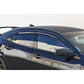 HIC USA Side Visor / Spoiler Kit | 17 - 21 Civic Hatch - Unity Performance