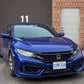 Honda OEM 2020+ Front Fog Light Garnishes | 17 - 21 Civic Hatch, Si - Unity Performance