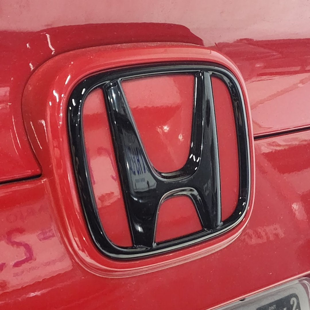 Honda OEM Black Emblems | 16 - 21 Civic - Unity Performance