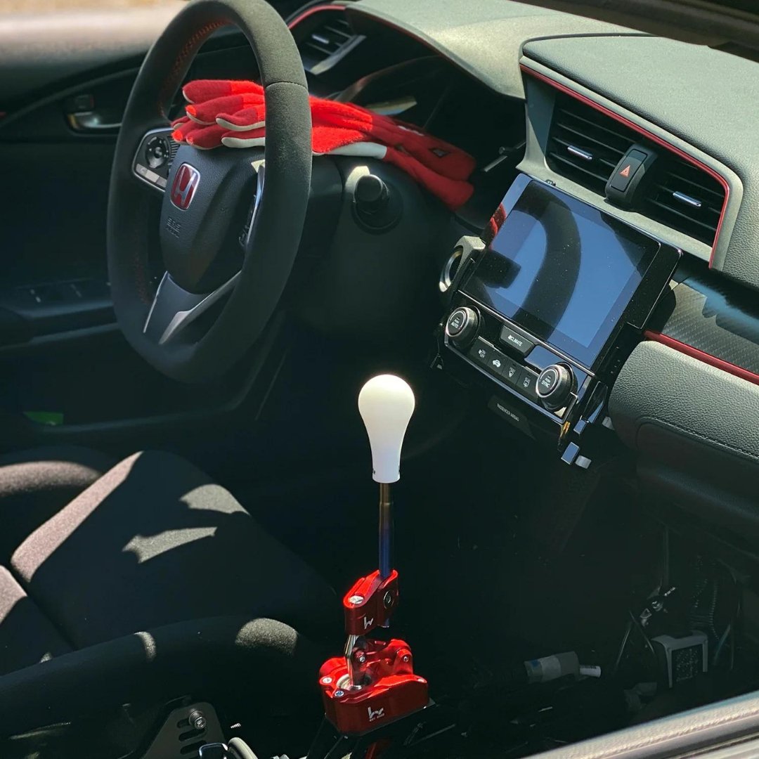 Hybrid Racing 130R Delrin Shift Knob | 16 - 22+ Civic, 18 - 22 Accord, 23+ Integra - Unity Performance