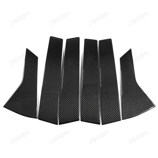 Jogon Carbon Fiber B+C Pillar Post Covers (6PC) | 23+ Integra A-Spec & Type S - Unity Performance