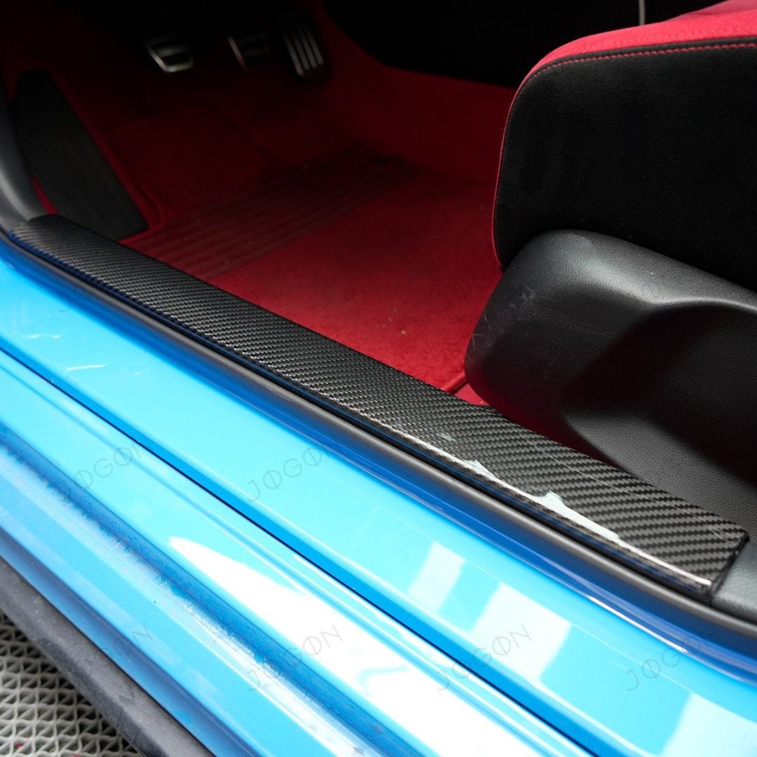 Jogon Carbon Fiber Front Door Sill Trim | 23+ Civic Type R FL5 - Unity Performance