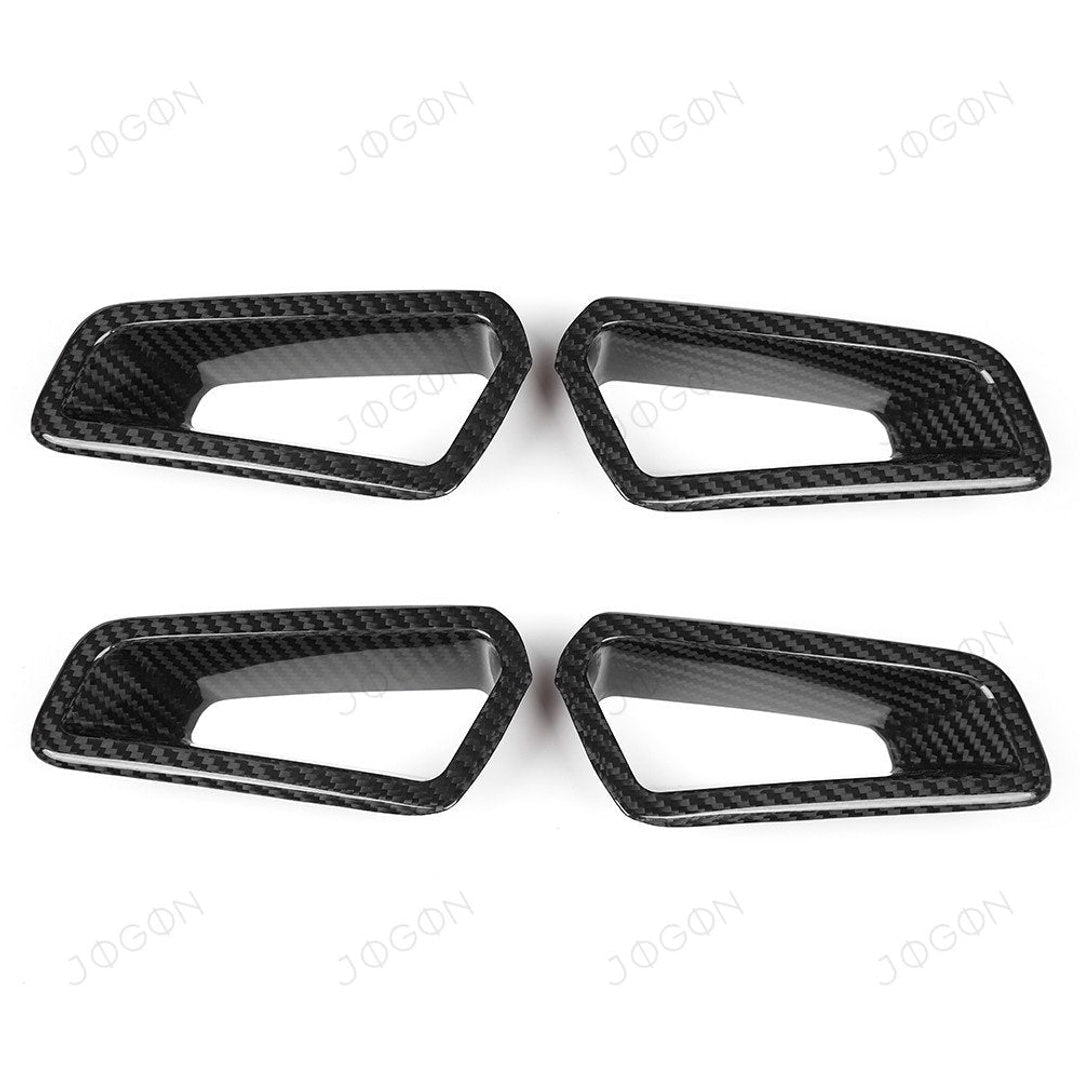 Jogon Carbon Fiber Front Seat Headrest Insert Trim | 23+ Civic Type R FL5 - Unity Performance