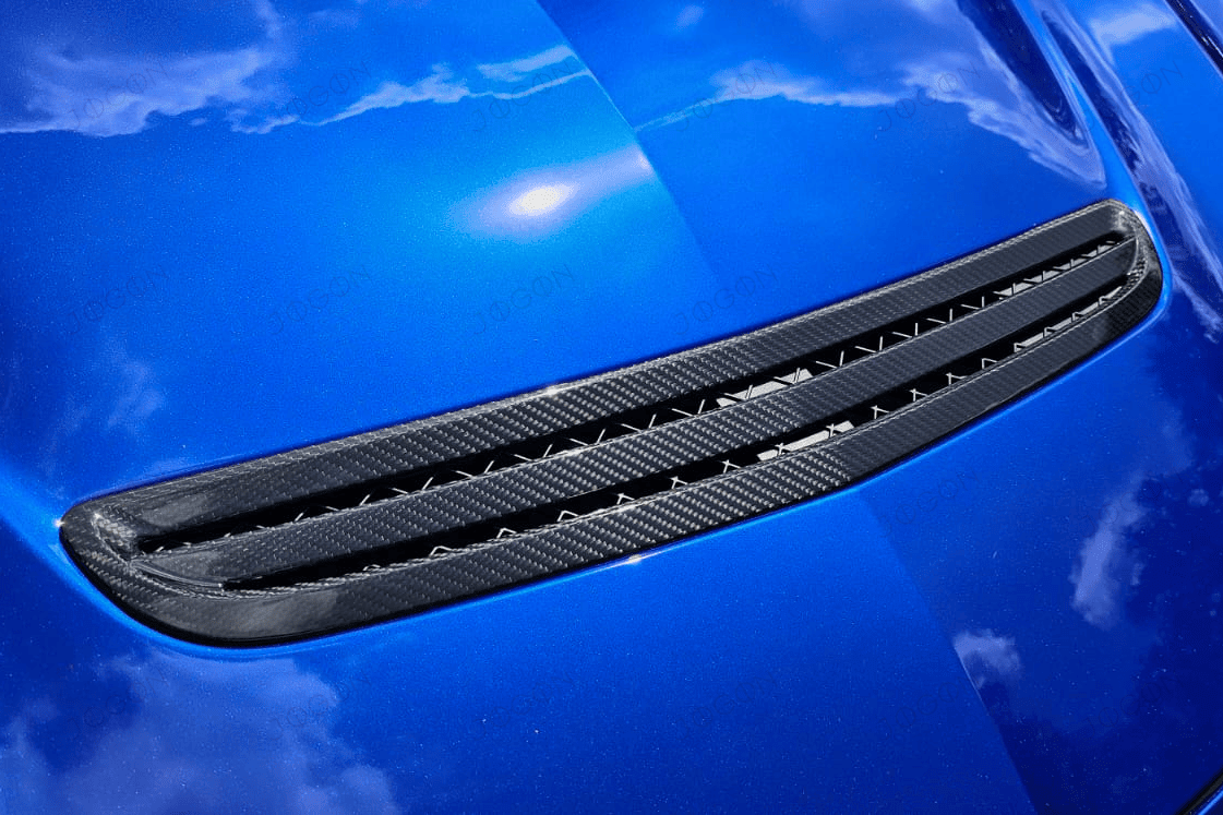 Jogon Carbon Fiber Hood Scoop Air Vent Cover | 24+ Integra Type S DE5 - Unity Performance