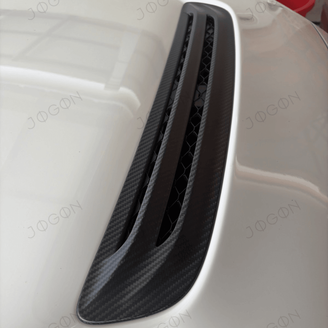 Jogon Carbon Fiber Hood Scoop Air Vent Overlay | 23+ Civic Type R FL5 - Unity Performance