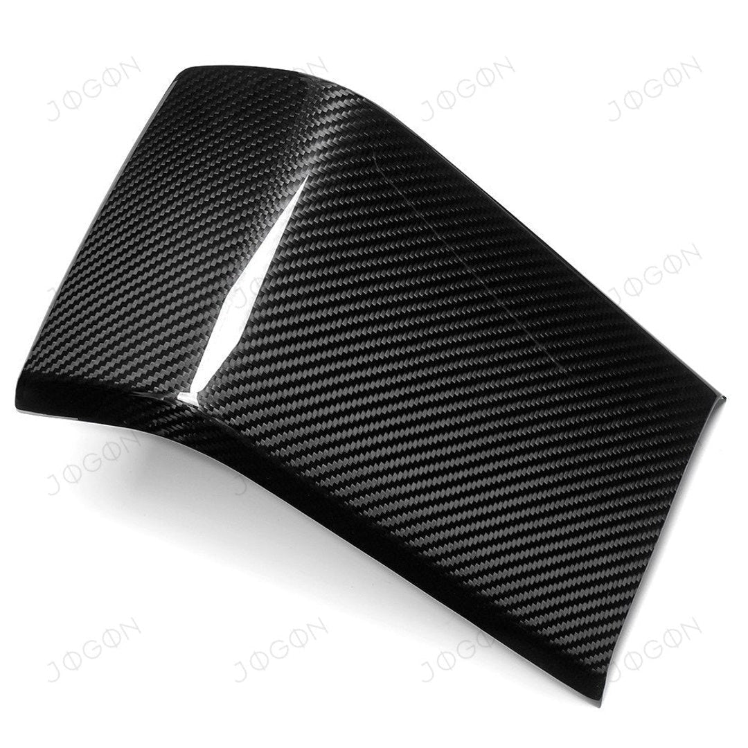 Jogon Carbon Fiber Rear Armrest Kick Panel Cover | 23+ Civic Type R FL5 - Unity Performance