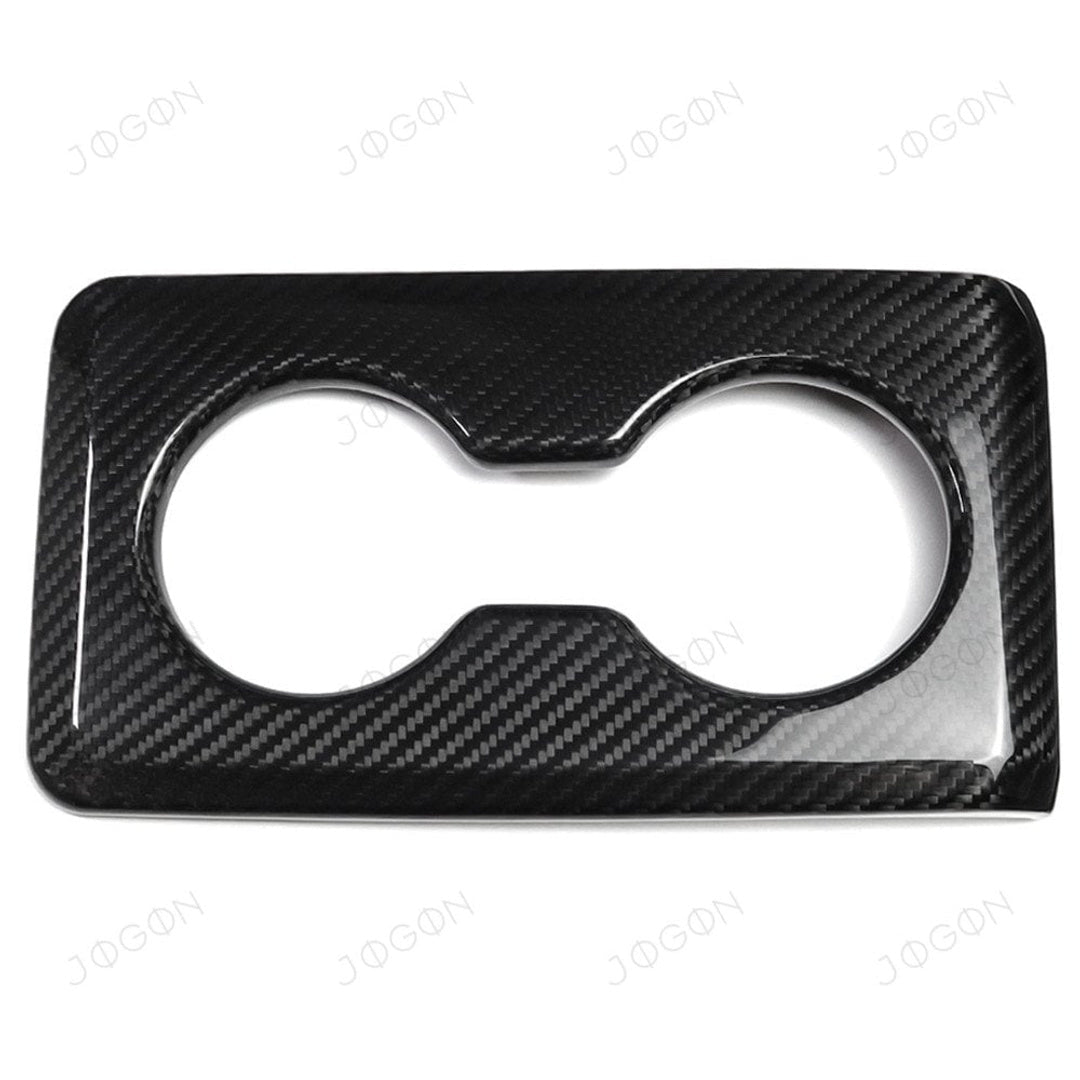 Jogon Carbon Fiber Rear Cup Holder Panel Trim | 23+ Civic Type R FL5, 23+ Integra Type S - Unity Performance