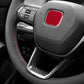 Jogon Carbon Fiber Steering Wheel Bottom U Trim | 22+ Civic, 23+ Integra - Unity Performance