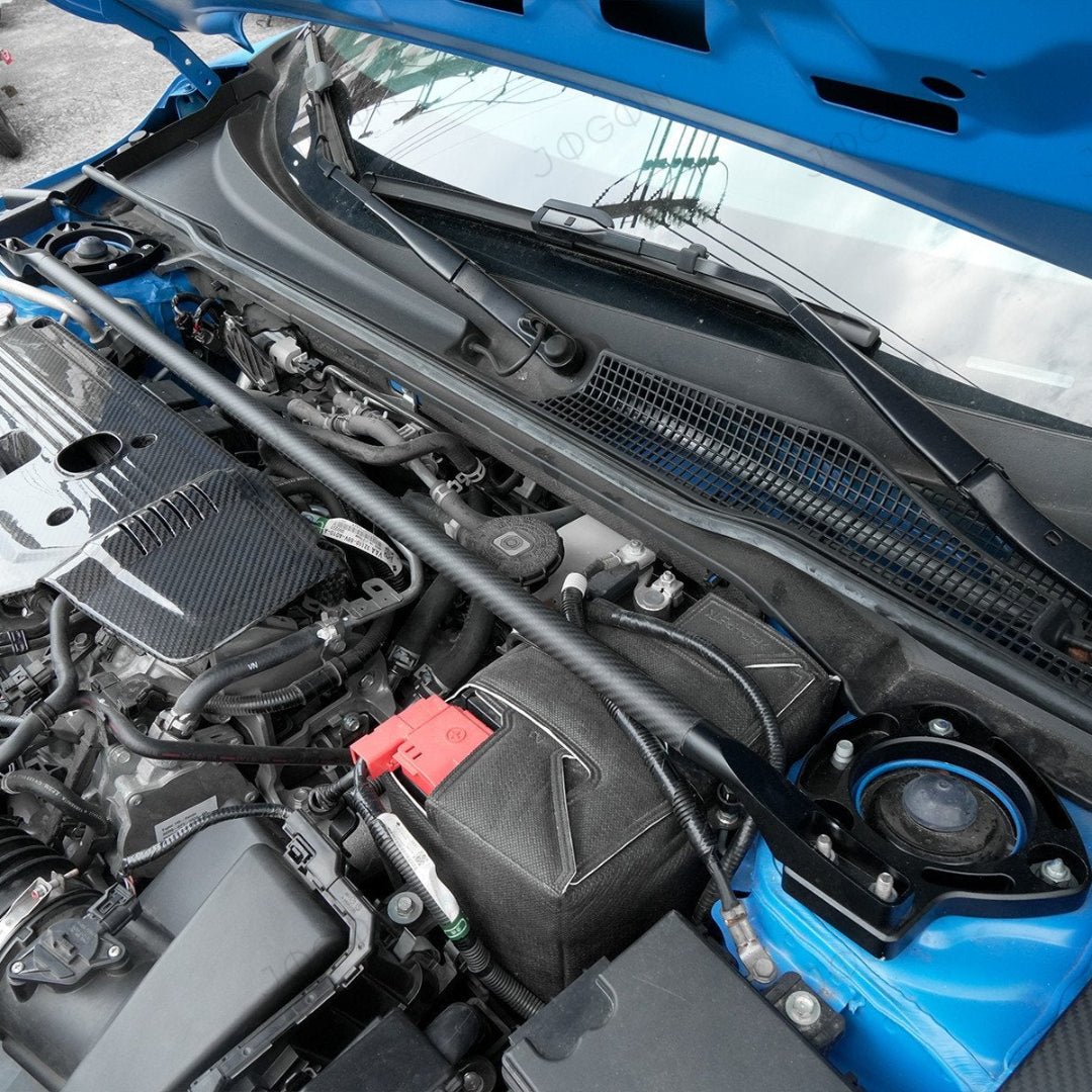 Jogon Carbon Fiber Strut Tower Brace | 23+ Civic Type R FL5, 23+ Integra A-Spec & Type S - Unity Performance