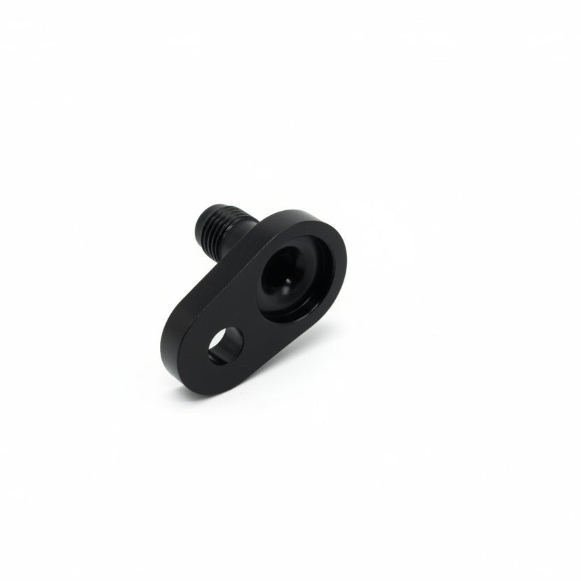 MDR Industries Billet K20C -4AN Oil Feed Adapter Fitting Flange | 17-23+ Type R FK8 & FL5, 23+ Integra Type S DE5 - Unity Performance