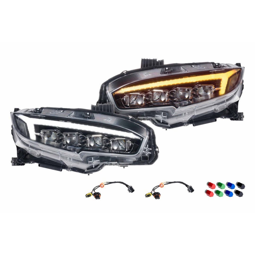 Morimoto Gen II / V2 XB LED Headlights | 16 - 21 Civic - Unity Performance