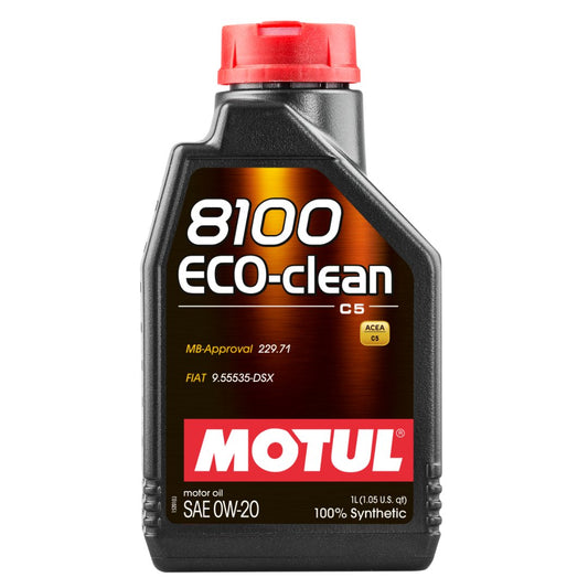 Motul 8100 - Clean 0W20 Engine Oil | 16 - 22+ Civic, 23+ Integra - Unity Performance