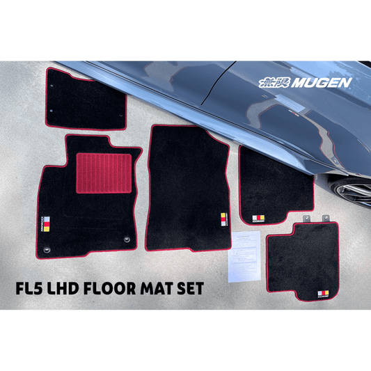Mugen Floor Mat Set | 22+ Civic Hatch, 23+ Civic Type R FL5 - Unity Performance
