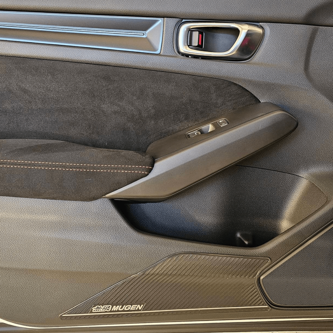 Mugen Inner Door Protectors & Scuff Plate Bundle | 22+ Civic, 23+ Integra - Unity Performance
