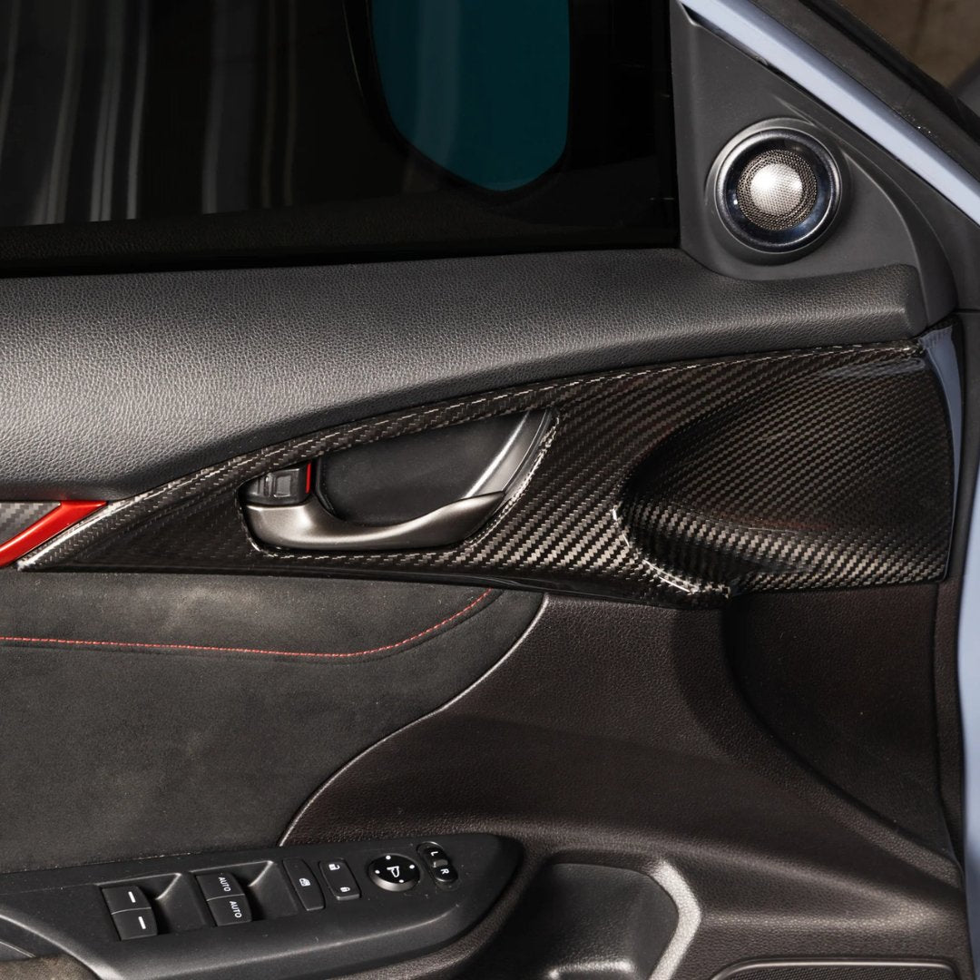 OLM Carbon Door Trim Covers | 16 - 21 Civic - Unity Performance