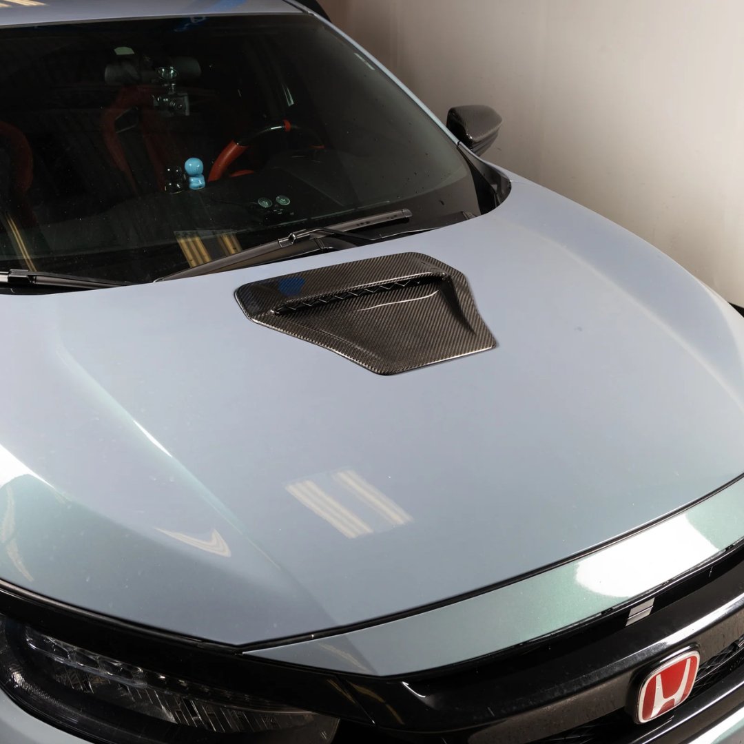 OLM Carbon Hood Scoop | 17 - 21 Civic Type R FK8 - Unity Performance