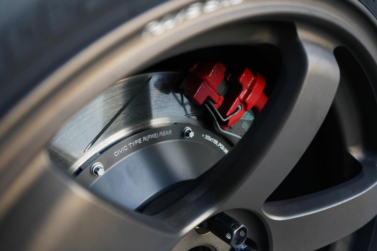 Paragon 2 - piece Slotted 350mm Rear Rotors | 17 - 23+ Type R FK8 & FL5, 23+ Integra Type S DE5 - Unity Performance