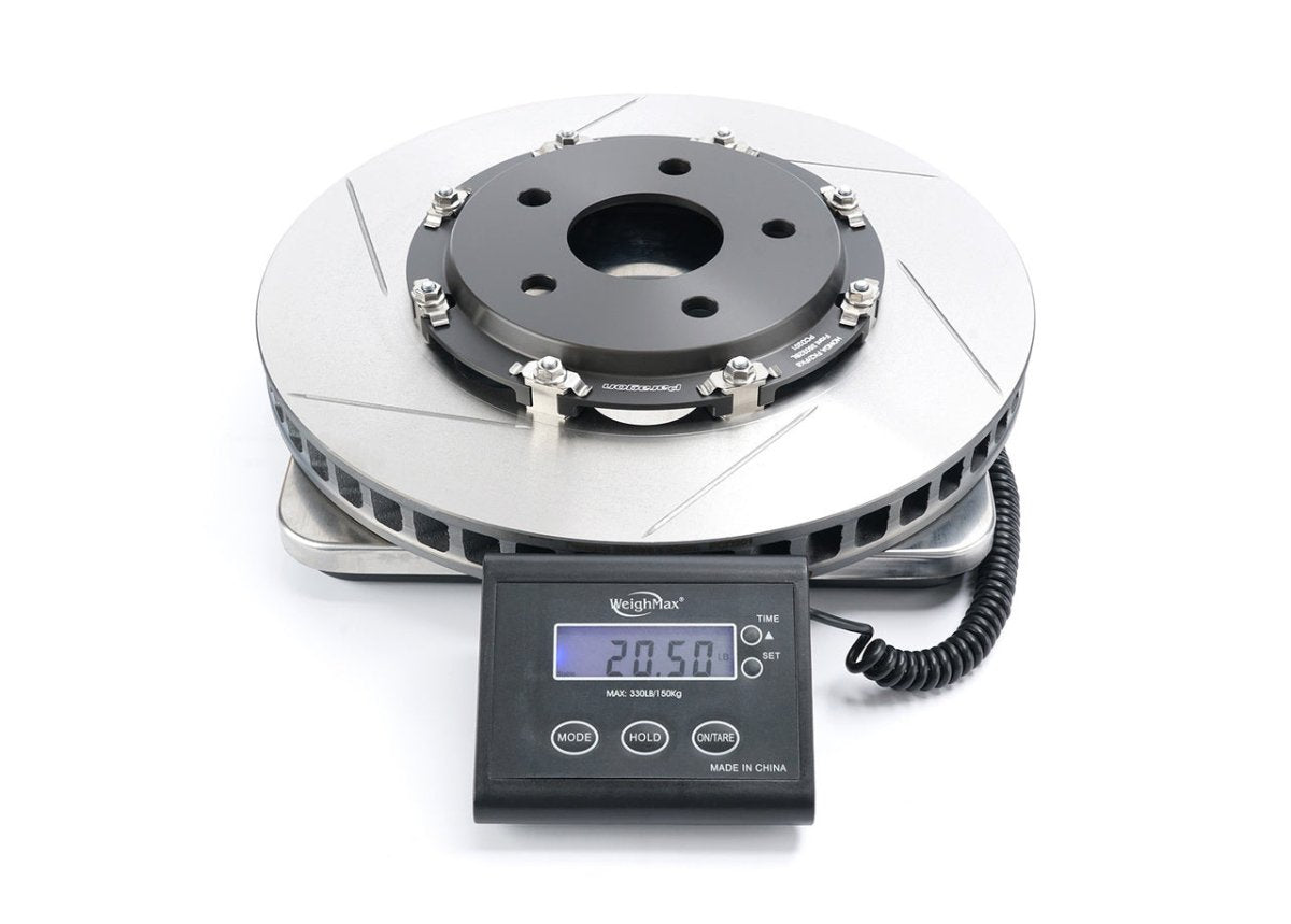 Paragon 2 - piece Slotted Front Rotors | 17 - 23+ Type R FK8 & FL5, 23+ Integra Type S DE5 - Unity Performance
