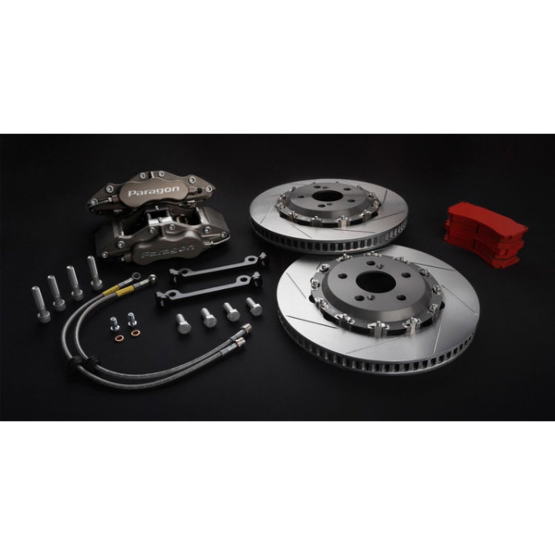 Paragon 355mm 6 - piston Big Brake Kit (BBK) | 16 - 22+ Civic (non - Type R) - Unity Performance