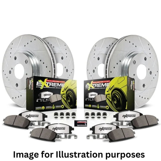 PowerStop Z26 "Street Warrior" Front & Rear Brake Kit | 22+ Civic Base - Unity Performance