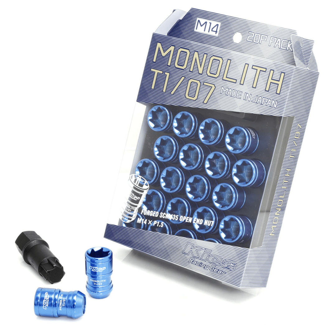 Project Kics Monolith T1/07 Lug Nuts | 17-23+ Civic Type R FK8 & FL5, 23+ Integra Type S DE5 - Unity Performance