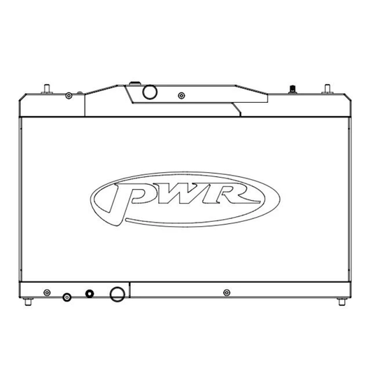 PWR Radiator (Track Spec Triple Pass) | 23+ Civic Type R FL5, 23+ Integra Type S DE5 - Unity Performance