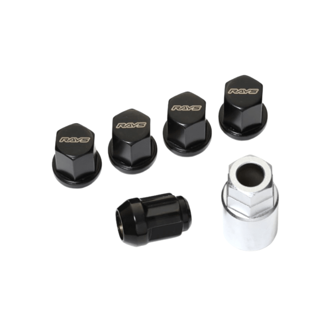 RAYS 19 Hex Lock & Lug Nut | 17 - 23+ Type R FK8 & FL5, 23+ Integra Type S DE5 - Unity Performance
