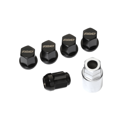 RAYS 19 Hex Lock & Lug Nut | 17 - 23+ Type R FK8 & FL5, 23+ Integra Type S DE5 - Unity Performance