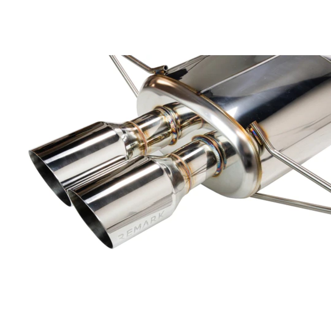 Remark Sports Touring Dual Tip Stainless Exhaust | 23+ Civic Type R FL ...