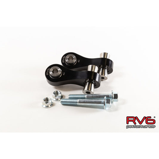 RV6 Billet Rear Sway Bar End links | 16 - 22+ Civic, 23+ Integra - Unity Performance