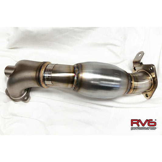 RV6 Catted Downpipe | 16 - 21 Civic 2.0L - Unity Performance