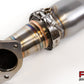 RV6 Catted Downpipe & Front Pipe Combo | 16 - 21 Civic 1.5T, Si - Unity Performance