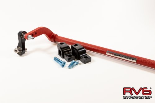 RV6 Chromoly Rear Sway Bar | 16 - 22+ Civic, 23+ Integra - Unity Performance