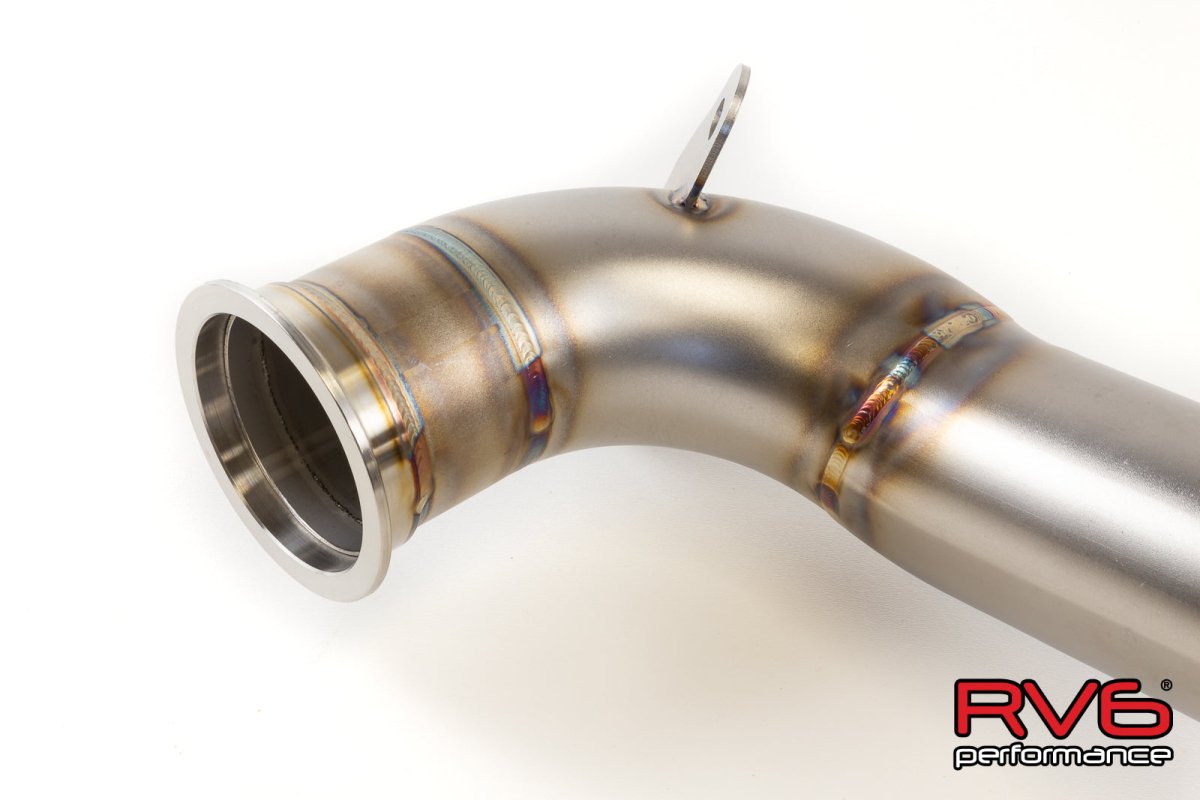 RV6 Front Pipe | 16 - 21 Civic 1.5T, Si - Unity Performance