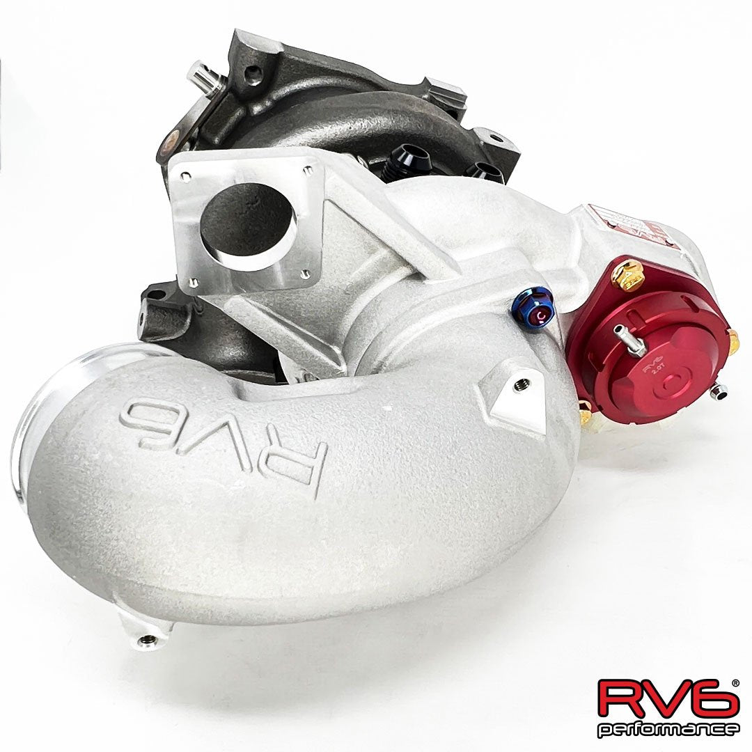 RV6 R660AS Antisurge RED Ball Bearing Turbo | 17 - 21 Type R FK8 - Unity Performance