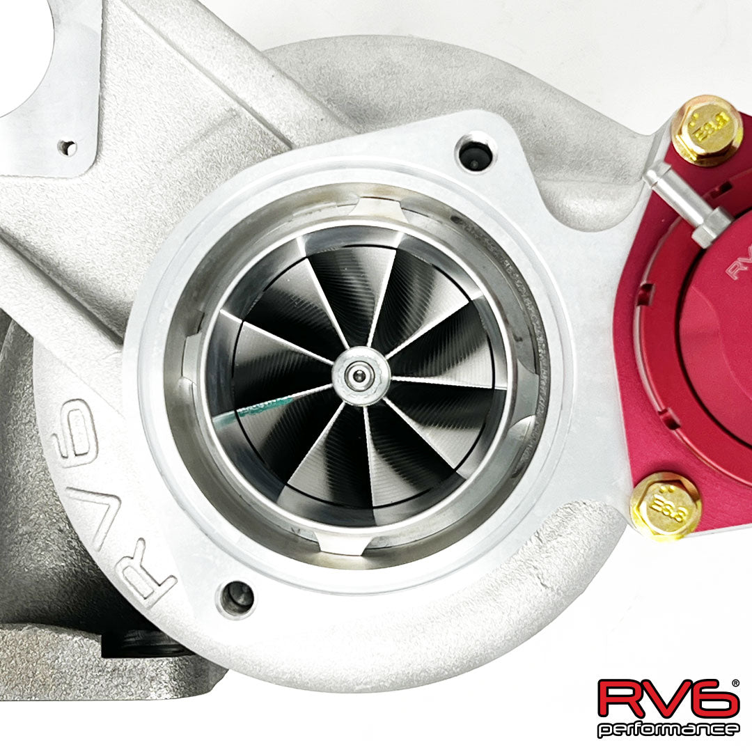 RV6 R660AS Antisurge RED Ball Bearing Turbo | 17 - 21 Type R FK8 - Unity Performance