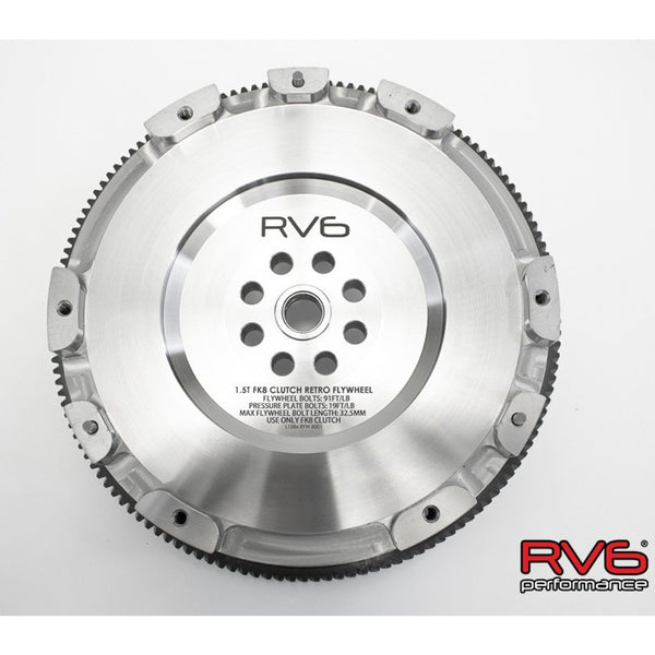 RV6 Retrofit Flywheel + Clutch Kit | 16-22+ Civic 1.5T & Si, 23+