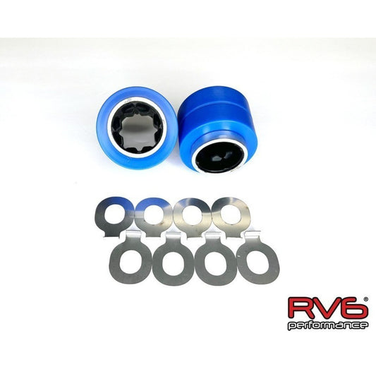 RV6 Solid Front Compliance Mount Bushings and Shims V2 | 16 - 21 Civic, 17 - 21 FK8 Type R - Unity Performance